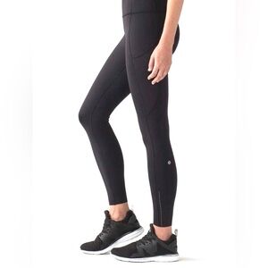 NWT Lululemon Fast & Free 7/8 Tight II *Nulux 25" Women's Size 6 Side Pockets